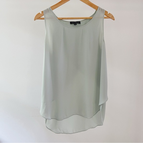 Banana Republic Light Mint Green Tank Top - Picture 1 of 5